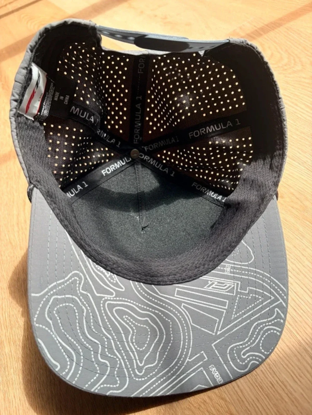 F1 Las Vegas Grand Prix Hat – Grey Snapback